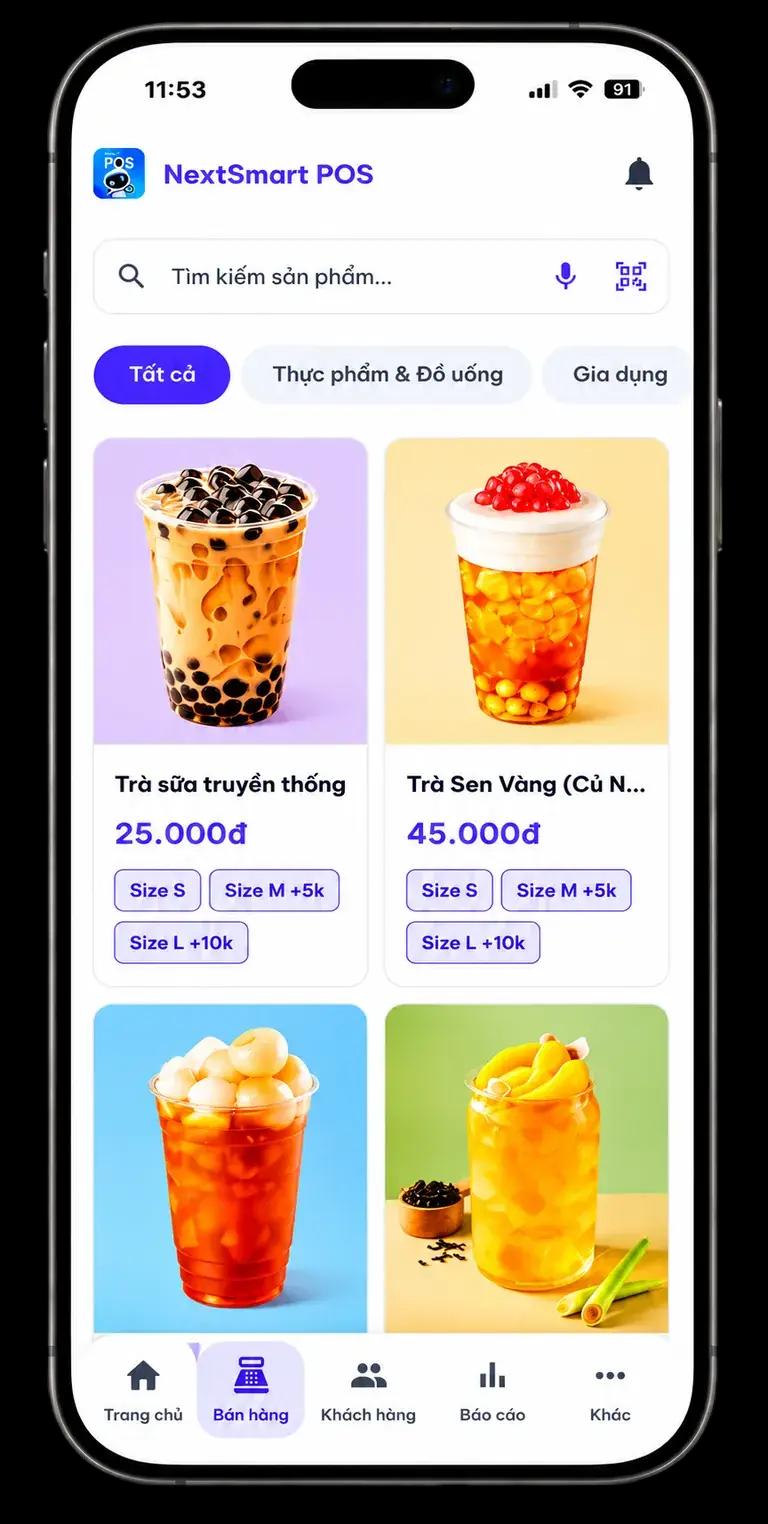 Bán hàng & phục vụ tại điểm bán
